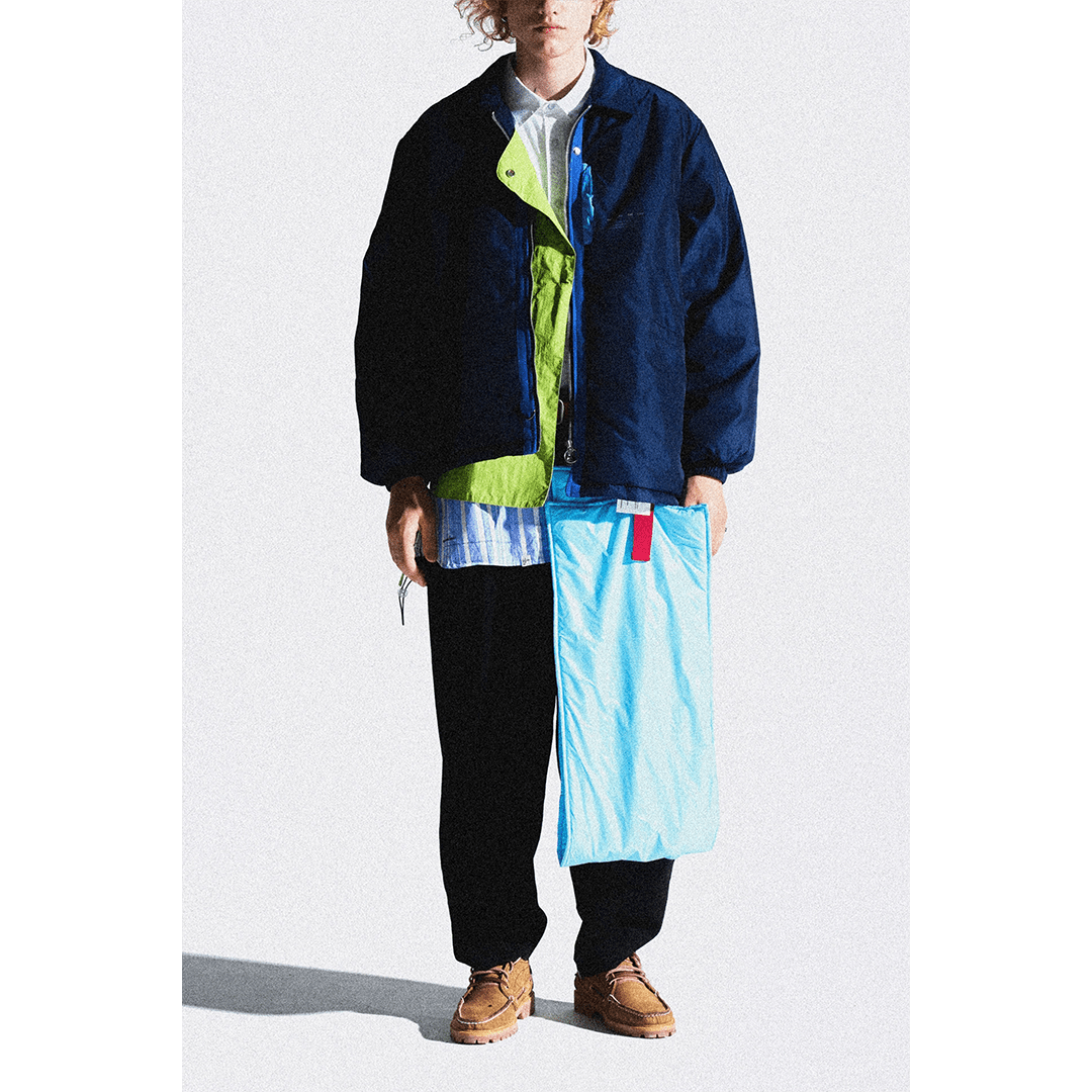 FAUX - MULTI - LAYER SHUYAKU COAT (EL0004) - Nttitudoo MFG