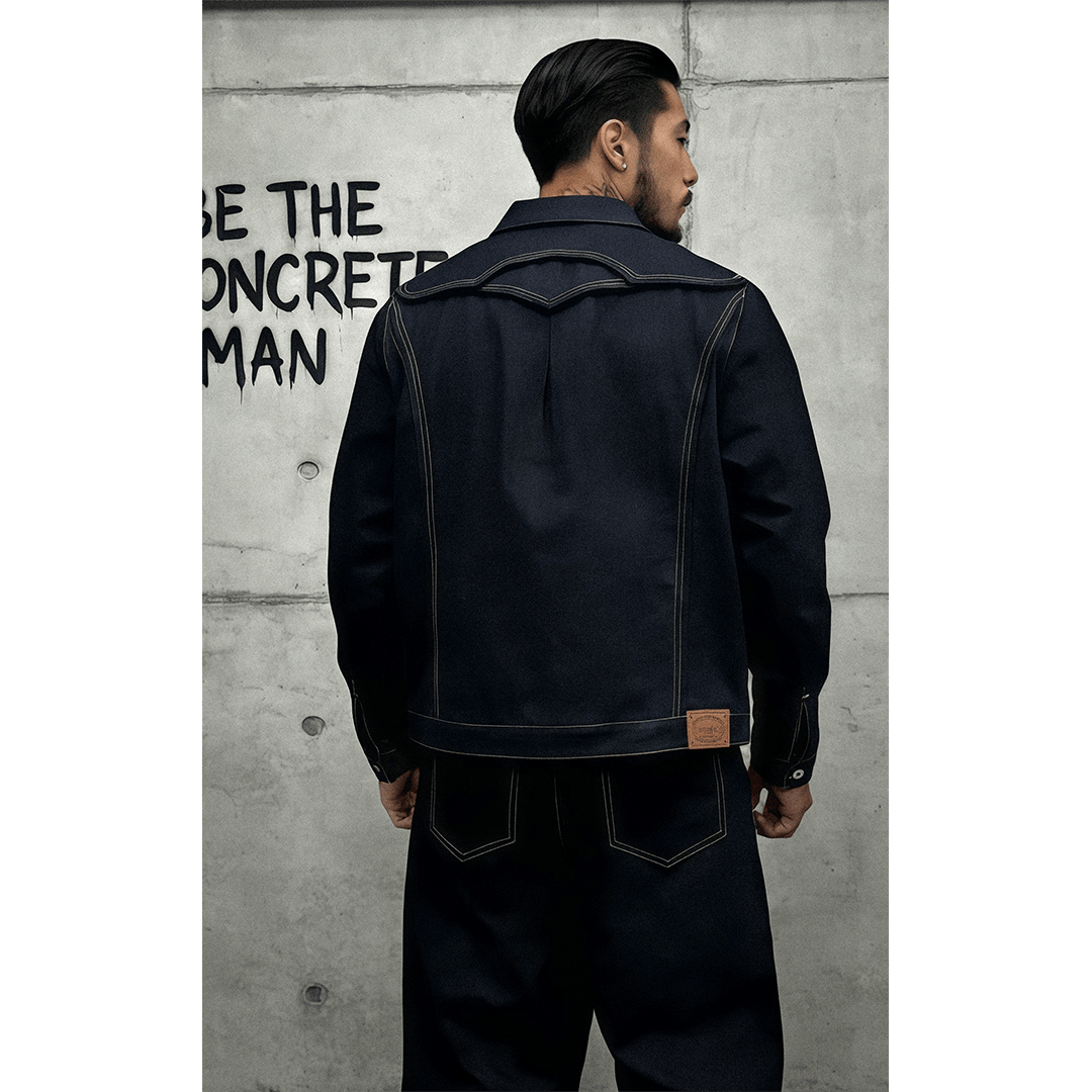「FUTATSU RYU」 - 1960'S OSAKA BOSOZOKU R - 66D JACKET (DR0212) - Nttitudoo MFG