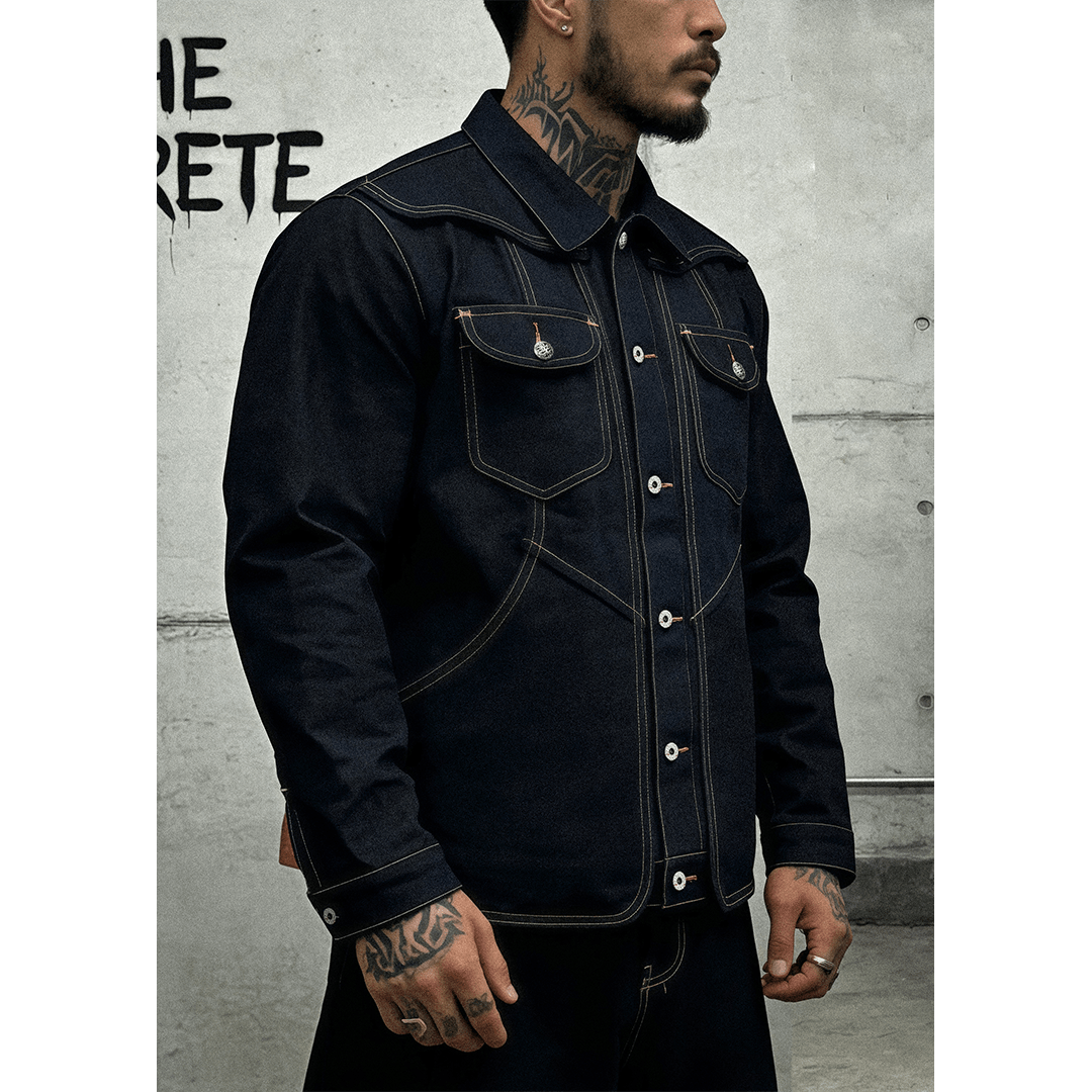 「FUTATSU RYU」 - 1960'S OSAKA BOSOZOKU R - 66D JACKET (DR0212) - Nttitudoo MFG