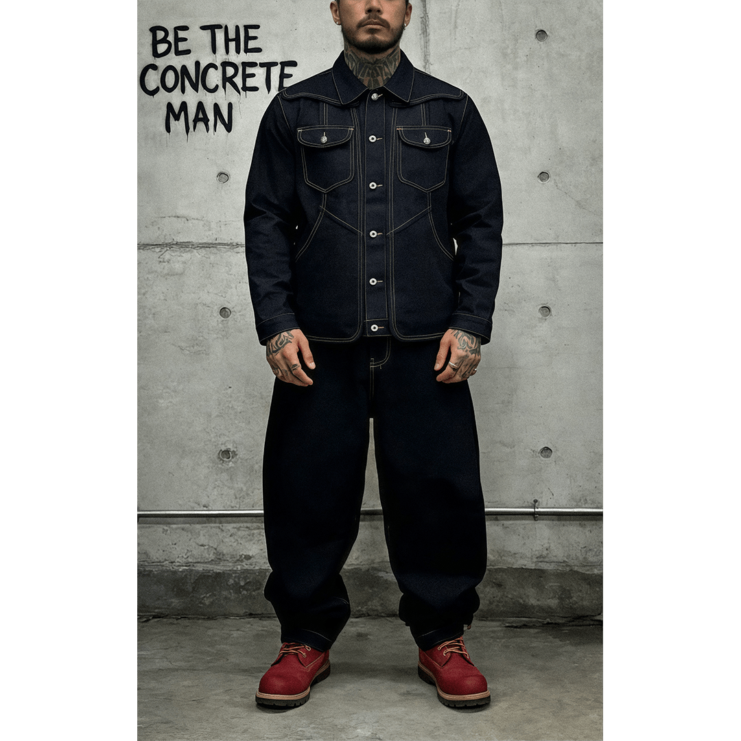 「FUTATSU RYU」 - 1960'S OSAKA BOSOZOKU R - 66D JACKET (DR0212) - Nttitudoo MFG