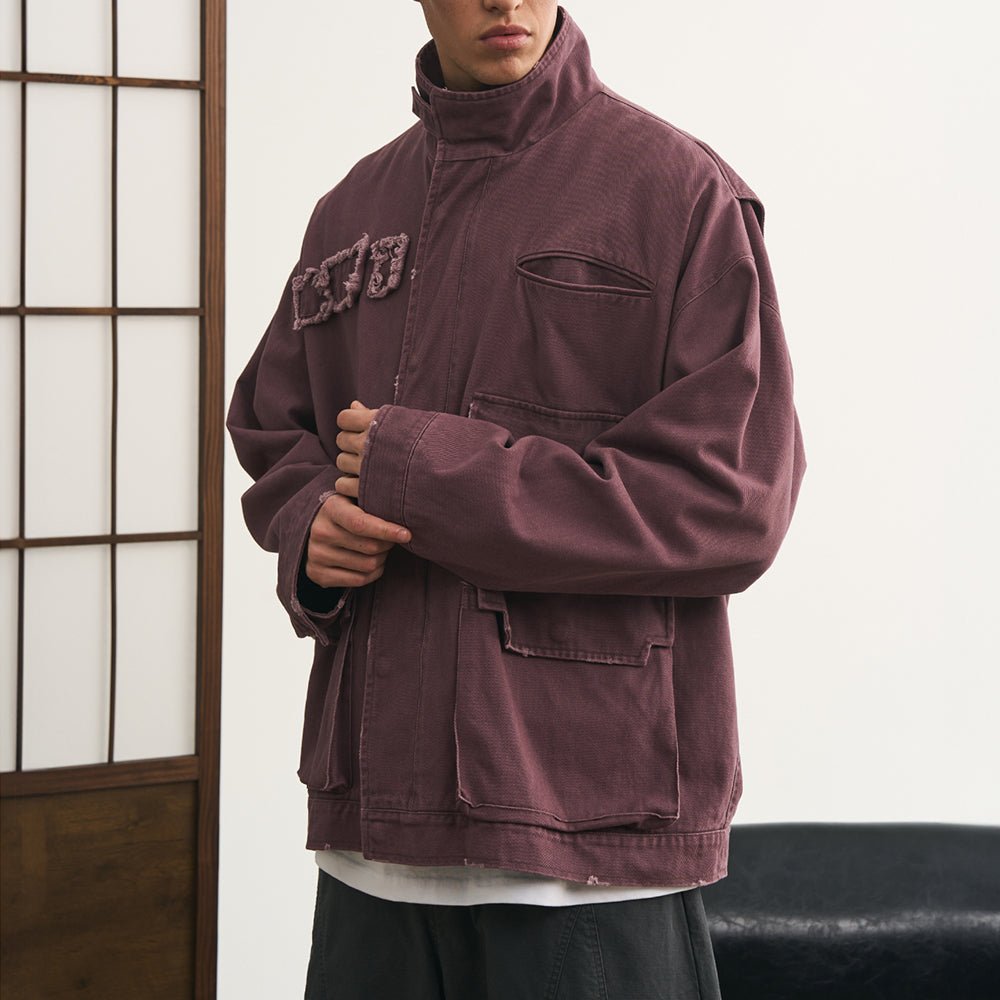 GEOMETRIC - PATCHED STREET M65 JACKET (DR0030) - Nttitudoo MFG