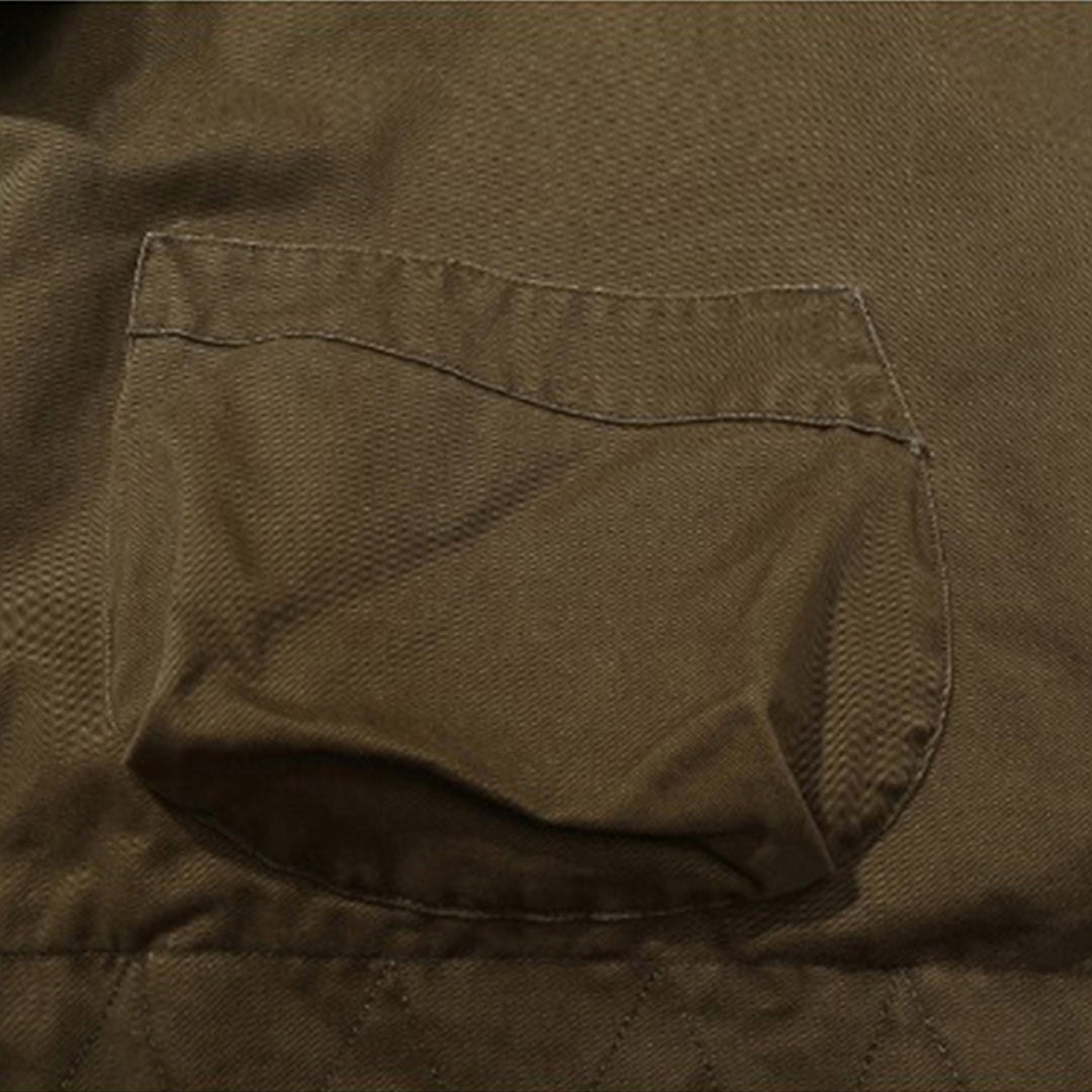 GEOMETRIC PATCHWORK KOMICHI JACKET (TS0001) - Nttitudoo MFG