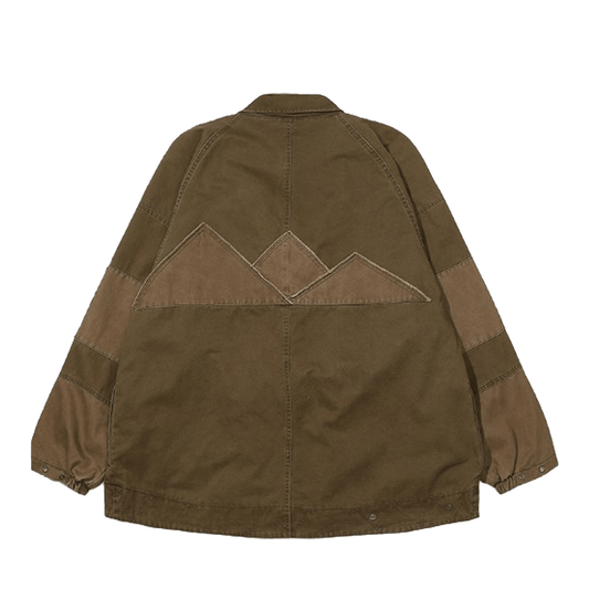 GEOMETRIC PATCHWORK KOMICHI JACKET (TS0001) - Nttitudoo MFG