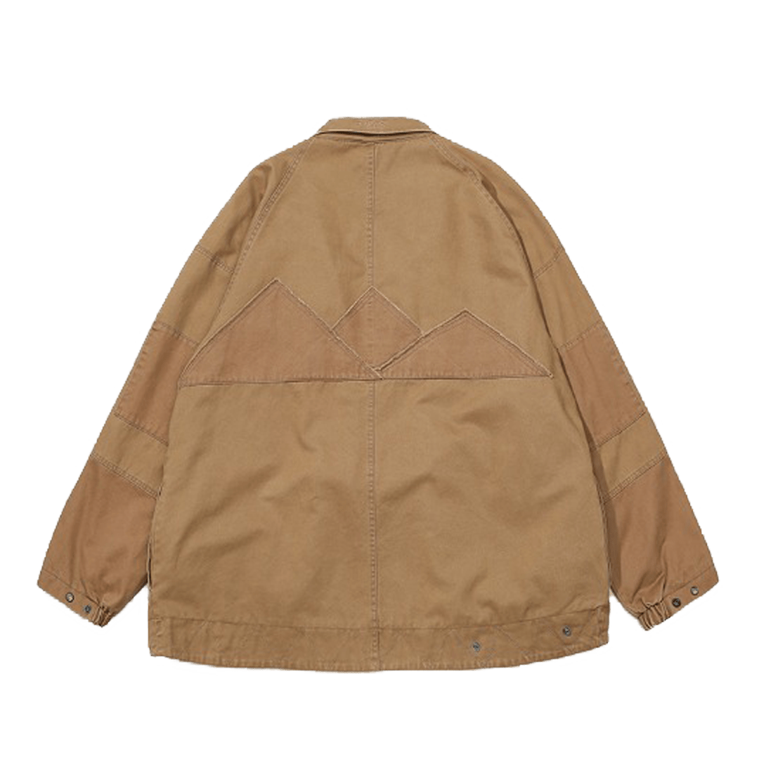 GEOMETRIC PATCHWORK KOMICHI JACKET (TS0001) - Nttitudoo MFG