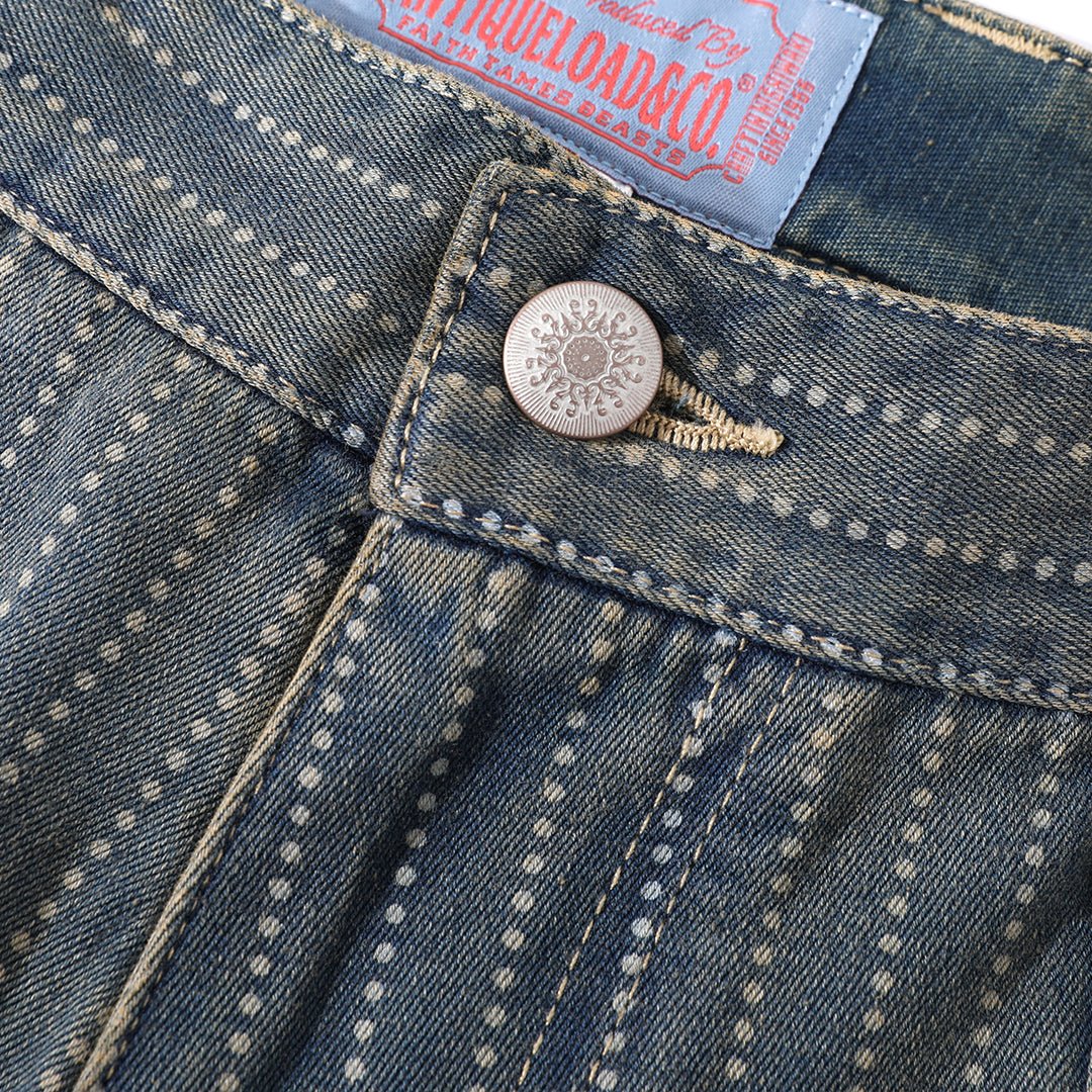 GOLD RUSH LUCKY BATEA WORK PANTS (DR0145) - Nttitudoo MFG
