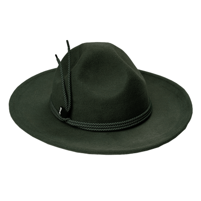 HAND - DYED PURE WOOL REFLECTIVE CORD RANGER HAT (SL0005) - Nttitudoo MFG