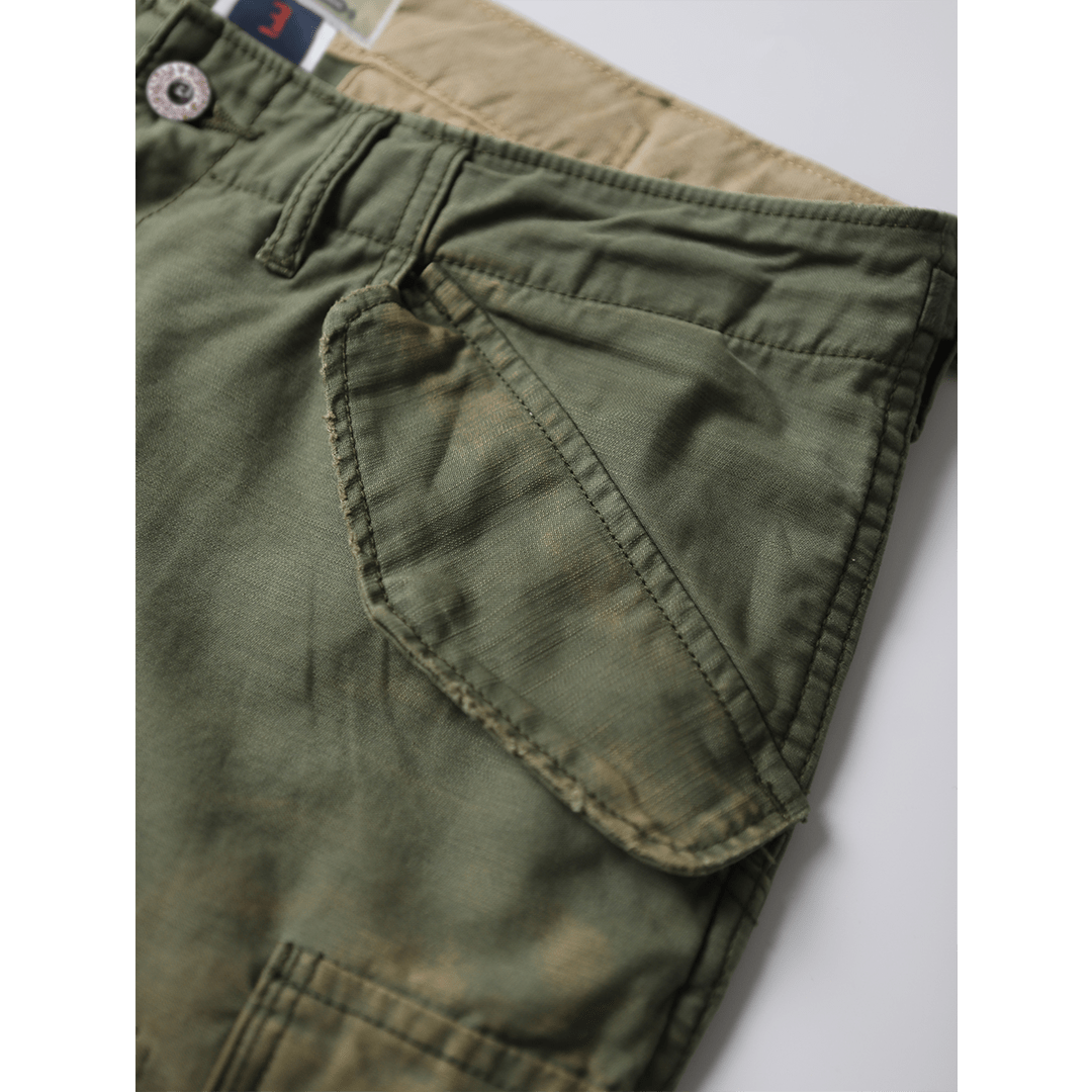 HAND - REMAKE - CRAFTED M65 COMBAT PANTS (DR0170) - Nttitudoo MFG