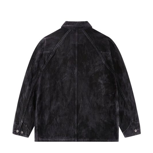 HANDMADE - GOBAISI - DYEING FACTEUR JACKET (DR0131) - Nttitudoo MFG