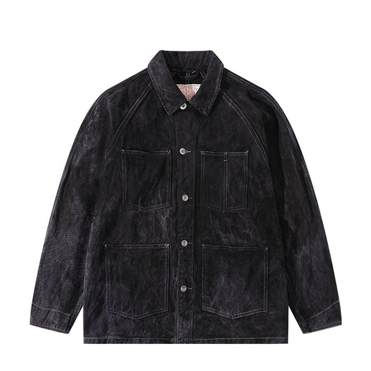 HANDMADE - GOBAISI - DYEING FACTEUR JACKET (DR0131) - Nttitudoo MFG