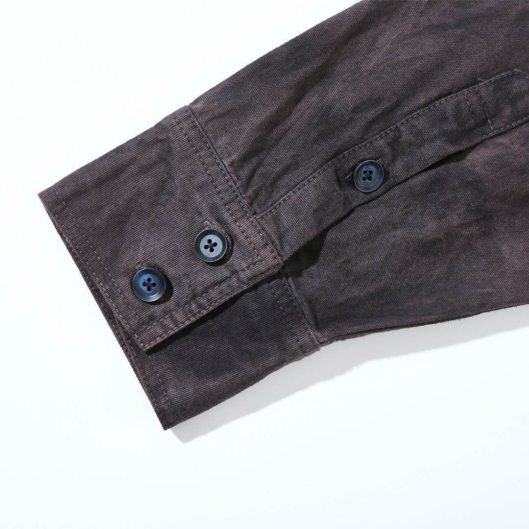 HANDMADE NIOSHOKU - DYEING CHERCHEUR SHIRT (DR0113) - Nttitudoo MFG