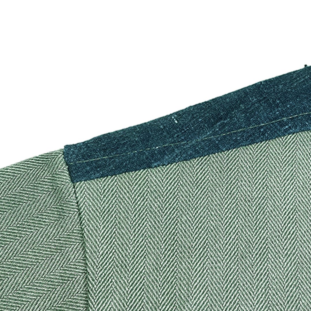 HANDMADE SASHIKO DECO FRENCH COMBO JACKET (MM0010) - Nttitudoo MFG