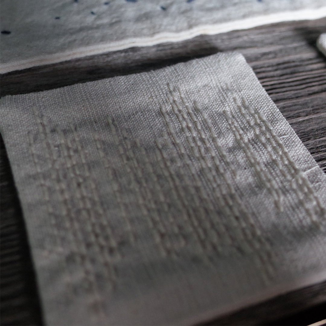 HANDMADE SASHIKO SADO PLACEMAT & COASTERS SET (DR0088) - Nttitudoo MFG