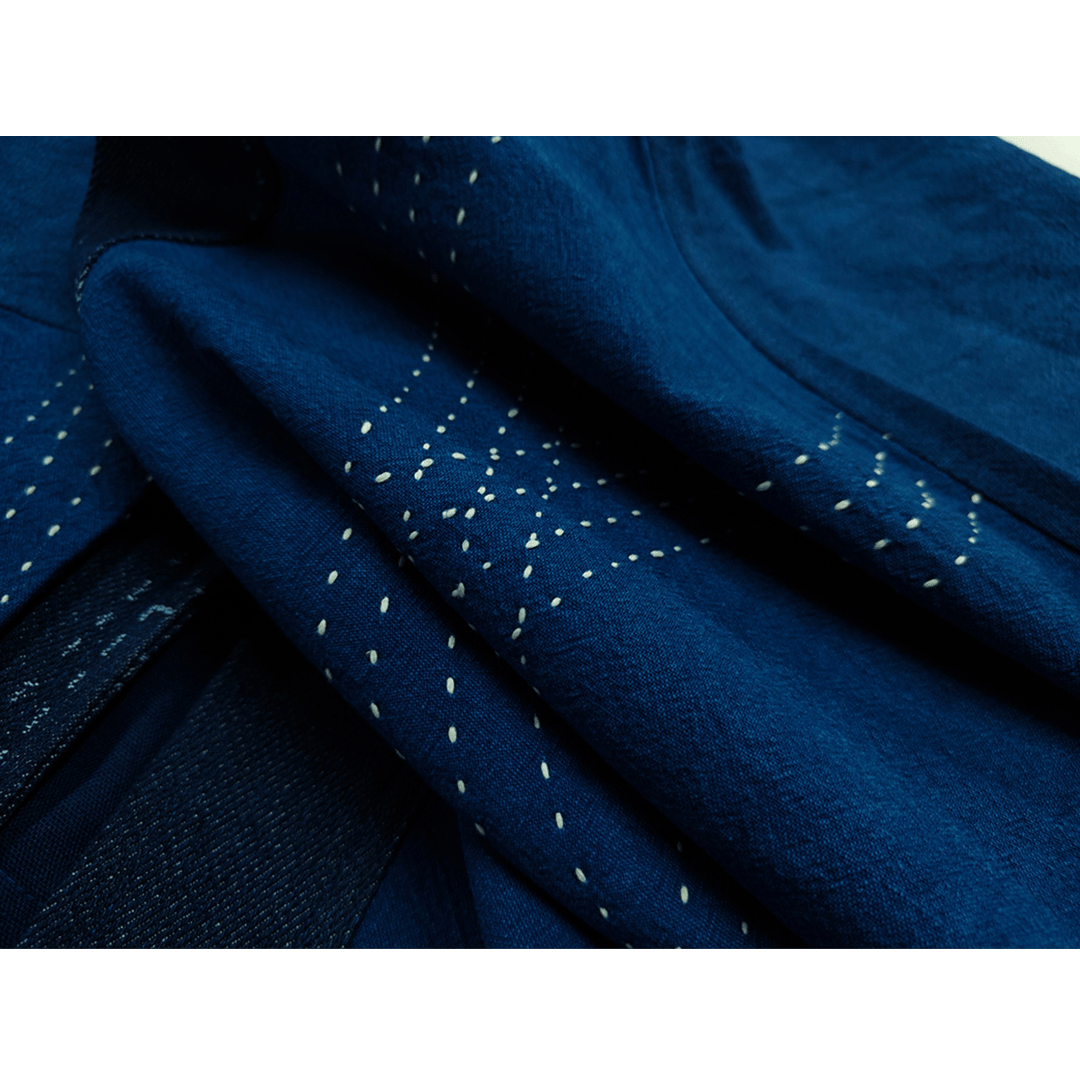 HANDMADE SASHIKO SHINKA - PATCHWORK HAORI JACKET(DR0070) - Nttitudoo MFG