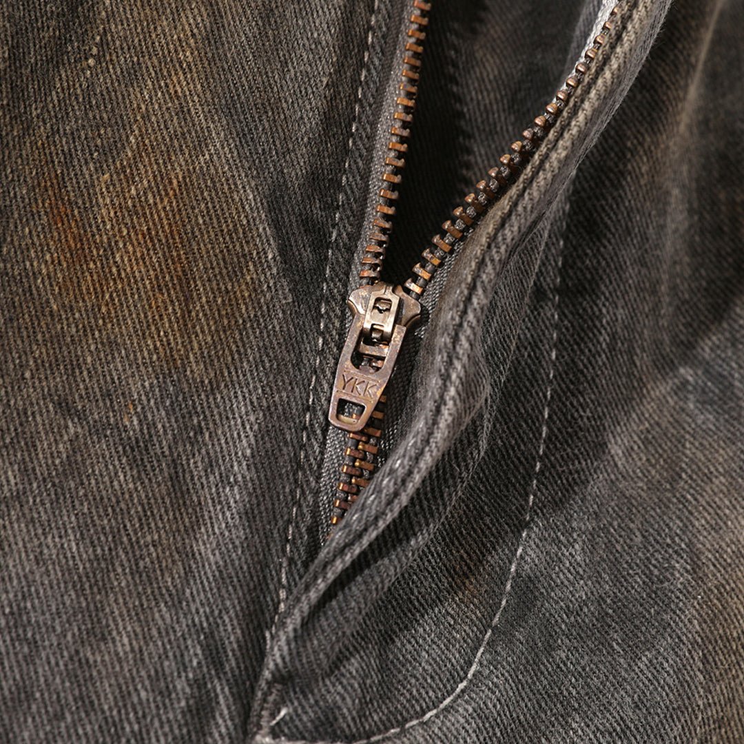 HANDMADE「NIOSHOKU - DYEING」BARON PANTS (DR0129) - Nttitudoo MFG