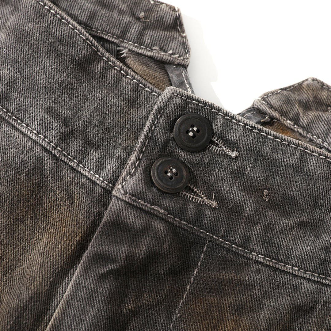 HANDMADE「NIOSHOKU - DYEING」BARON PANTS (DR0129) - Nttitudoo MFG