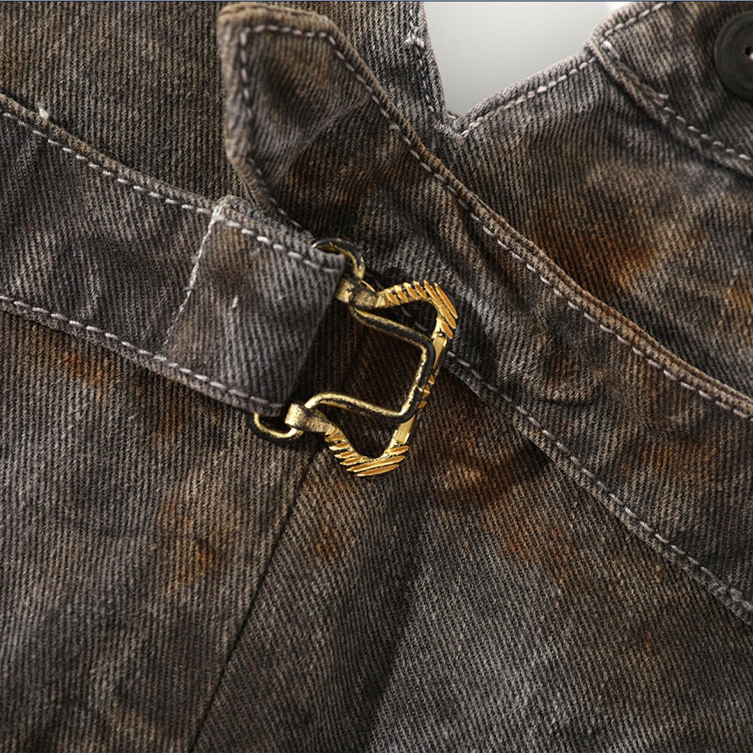 HANDMADE「NIOSHOKU - DYEING」BARON PANTS (DR0129) - Nttitudoo MFG