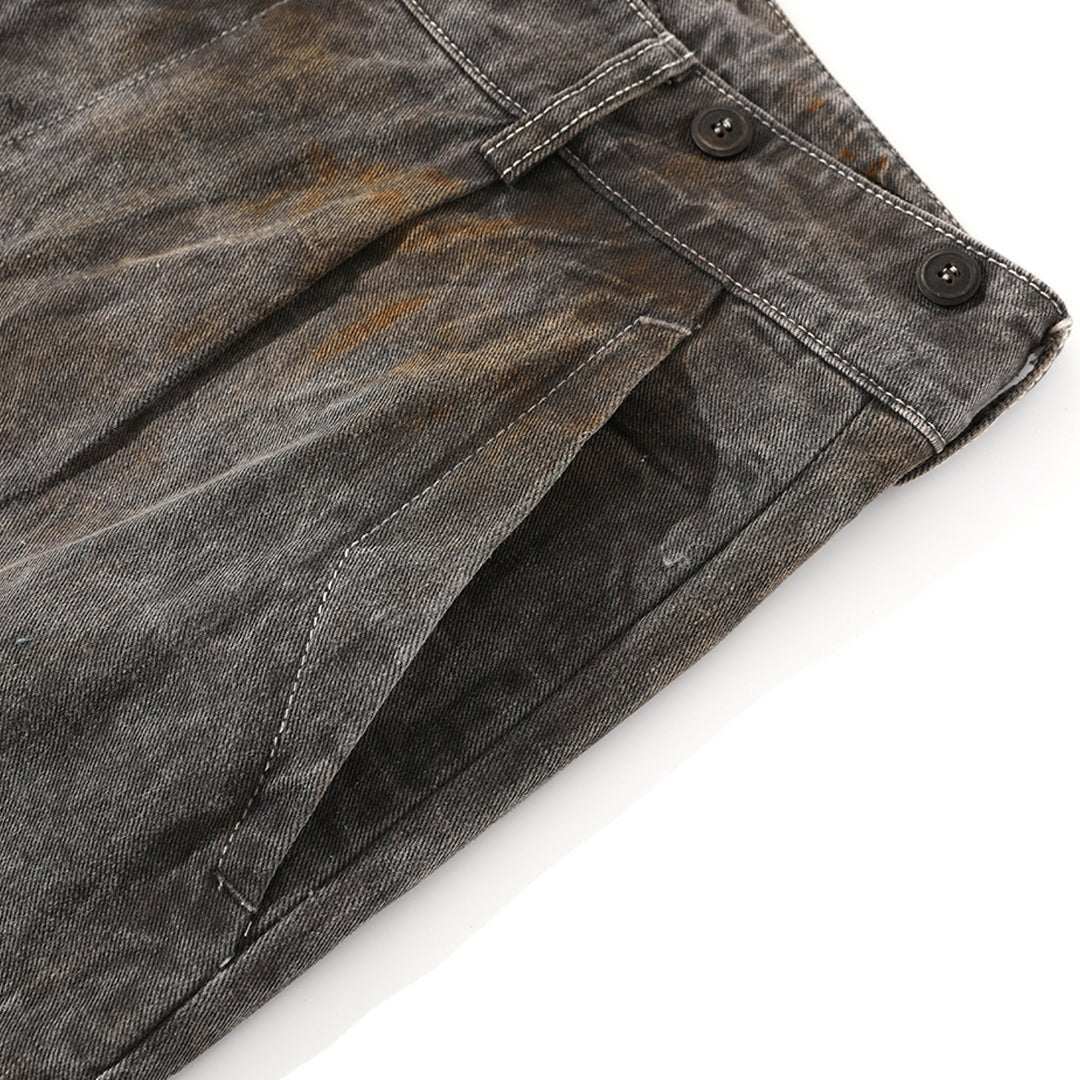 HANDMADE「NIOSHOKU - DYEING」BARON PANTS (DR0129) - Nttitudoo MFG