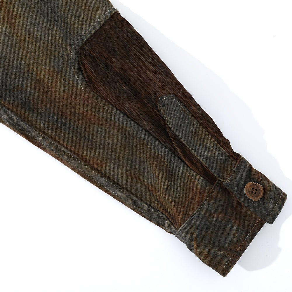 HANDMADE「NIOSHOKU - PLANT - DYEING」BREADWINNER JACKET (DR0133) - Nttitudoo MFG