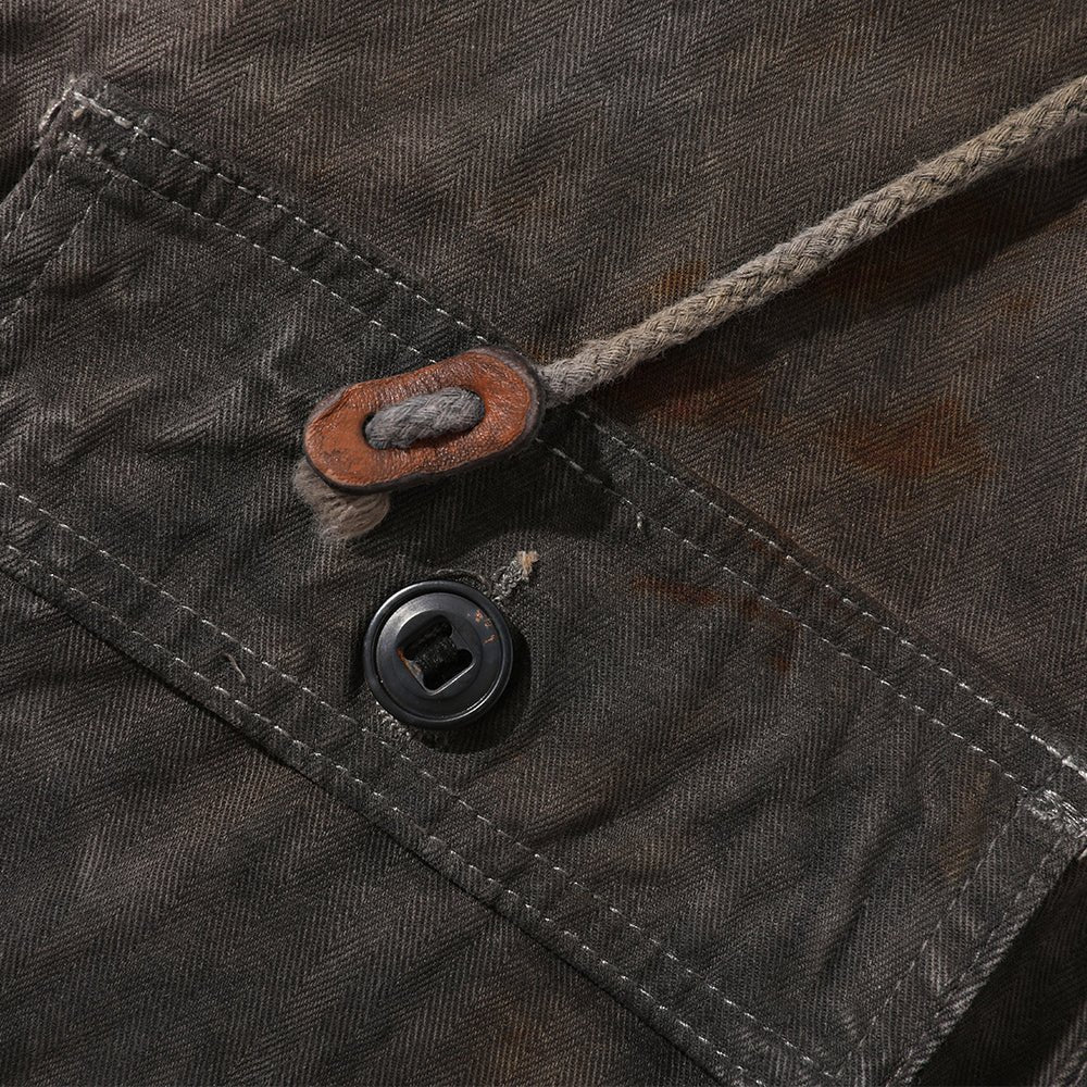 HANDMADE「NIOSHOKU - PLANT - DYEING」USN SMOCK (DR0128) - Nttitudoo MFG