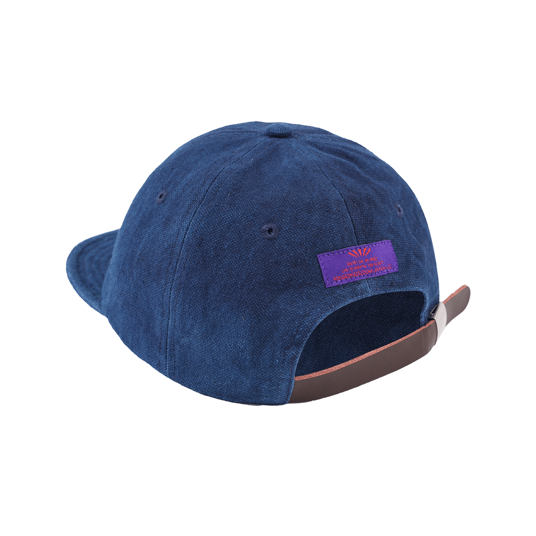INDIGO SASHIKO PATCHWORK BASEBALL CAP (DR0154) - Nttitudoo MFG