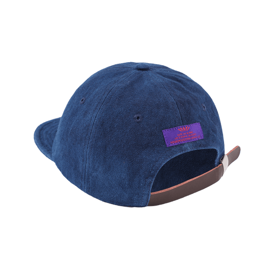 INDIGO SASHIKO PATCHWORK BASEBALL CAP (DR0154) - Nttitudoo MFG