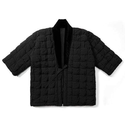 【INDIVIDUAL DESIGNER LIMITED EDITION 】3M® THINSULATE 3/4 SLEEVE STREET KIMONO PUFFY COAT (DR0059) - Nttitudoo MFG