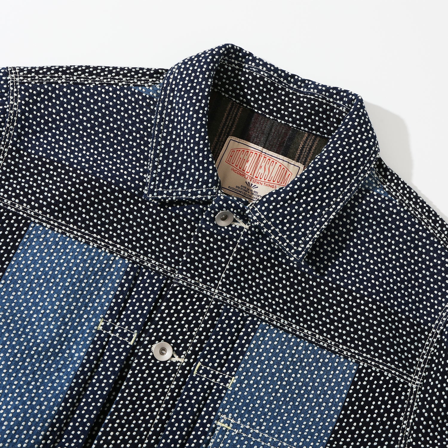 JAPANESE FUTA - RURIIRO JACKET (DR0101) - Nttitudoo MFG