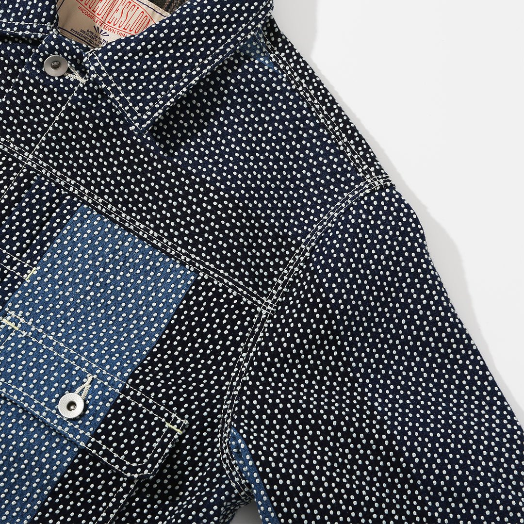 JAPANESE FUTA - RURIIRO JACKET (DR0101) - Nttitudoo MFG