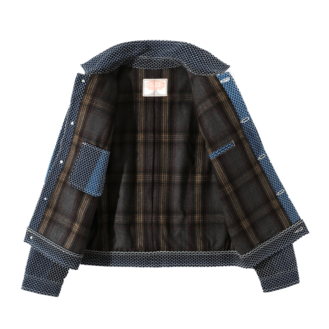 JAPANESE FUTA - RURIIRO JACKET (DR0101) - Nttitudoo MFG