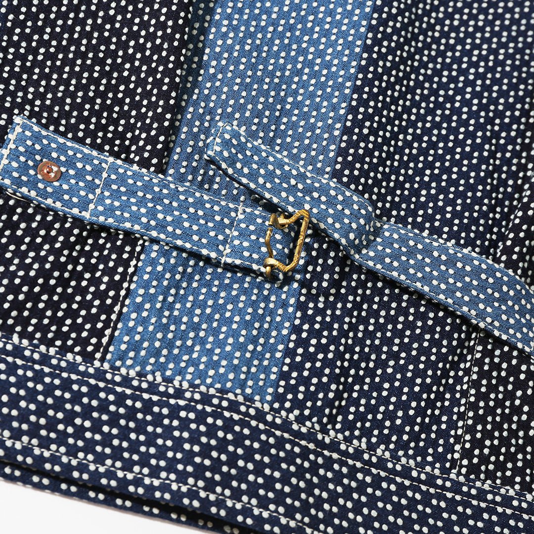 JAPANESE FUTA - RURIIRO JACKET (DR0101) - Nttitudoo MFG