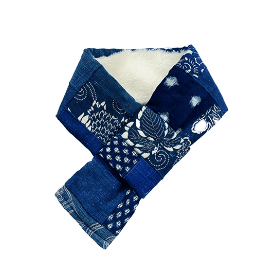 JAPANESE HANDMADE LAMBSWOOL KAGO SCARF (MM0011) - Nttitudoo MFG