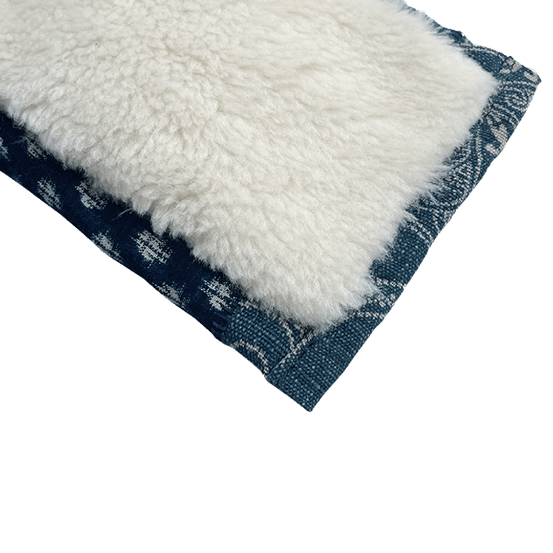 JAPANESE HANDMADE LAMBSWOOL KAGO SCARF (MM0011) - Nttitudoo MFG