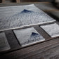 JAPANESE HANDMADE SASHIKO PLACEMAT & COASTERS SET (DR0088) - Nttitudoo MFG