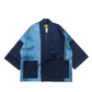 「KAIHA」TIE - DYED - PATCHWORK HAORI JACKET (DR0198) - Nttitudoo MFG