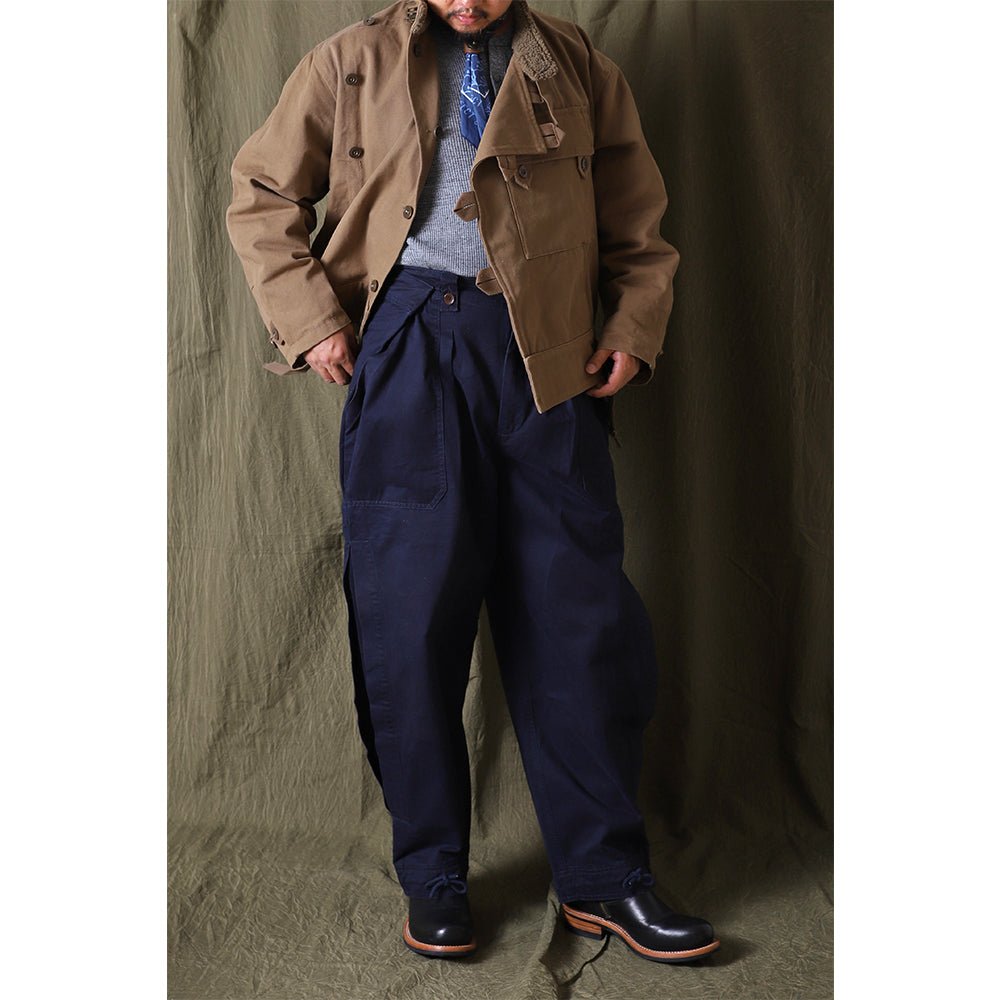 【LIMITED EDITION · OKAYAMA VERSION】1940'S US TANK CREW TC - 405 PANTS (DR0025) - Nttitudoo MFG