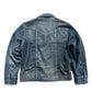 【LIMITED EDITION · OKAYAMA VERSION】1950'S RETRO INDIGO - DYED WESTERN LOOM - PIT DENIM WORK JACKET (DR0010) - Nttitudoo MFG