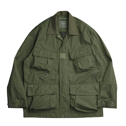 【LIMITED EDITION · OKAYAMA VERSION】BDU-TECHWEAR-VERSION MILITARY VERSATILE KIMONO (SL0006) - Nttitudoo MFG