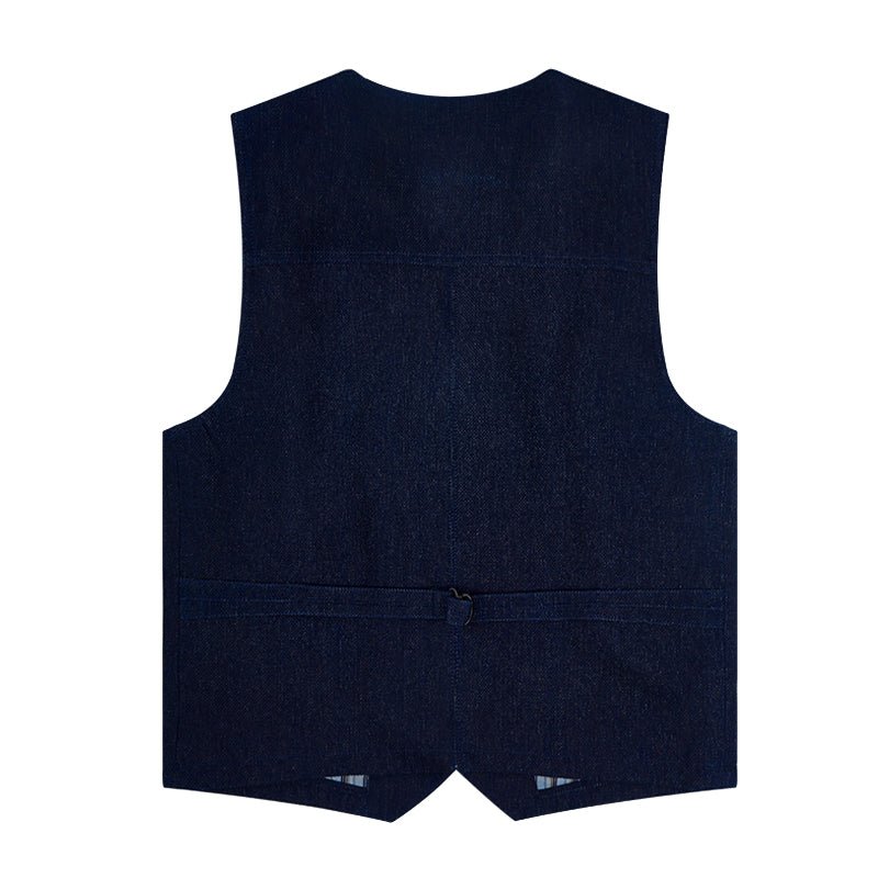 【LIMITED EDITION · OKAYAMA VERSION】REMASTERED 1960'S SICILIA VEST (DR0022) - Nttitudoo MFG