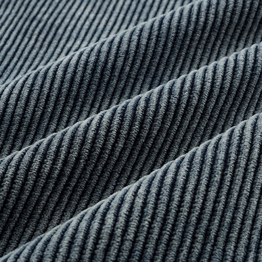 MASHU - BLUE OVERDYE CORDUROY PANTS (DR0162) - Nttitudoo MFG