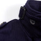 METROLOLITAN TRENCH INDIGO KENDO COAT (DR0066) - Nttitudoo MFG