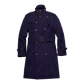 METROLOLITAN TRENCH INDIGO KENDO COAT (DR0066) - Nttitudoo MFG