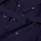 METROLOLITAN TRENCH INDIGO KENDO COAT (DR0066) - Nttitudoo MFG