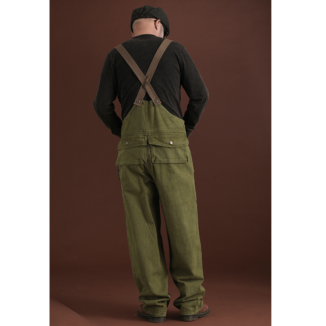 MULTI - SHELL - COMBO 1930’S U.S.N DECK OVERALLS (OM0012) - Nttitudoo MFG
