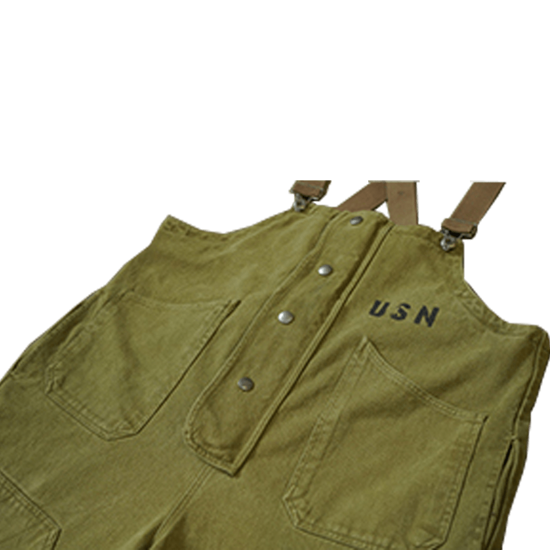 MULTI - SHELL - COMBO 1930’S U.S.N DECK OVERALLS (OM0012) - Nttitudoo MFG