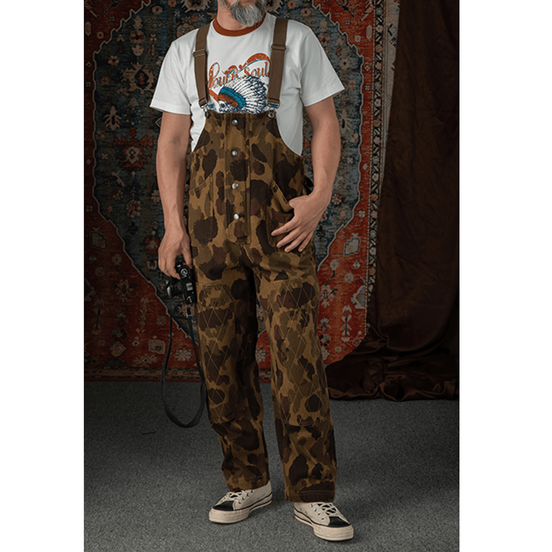 MULTI - SHELL - COMBO 1930’S U.S.N DECK OVERALLS (OM0012) - Nttitudoo MFG