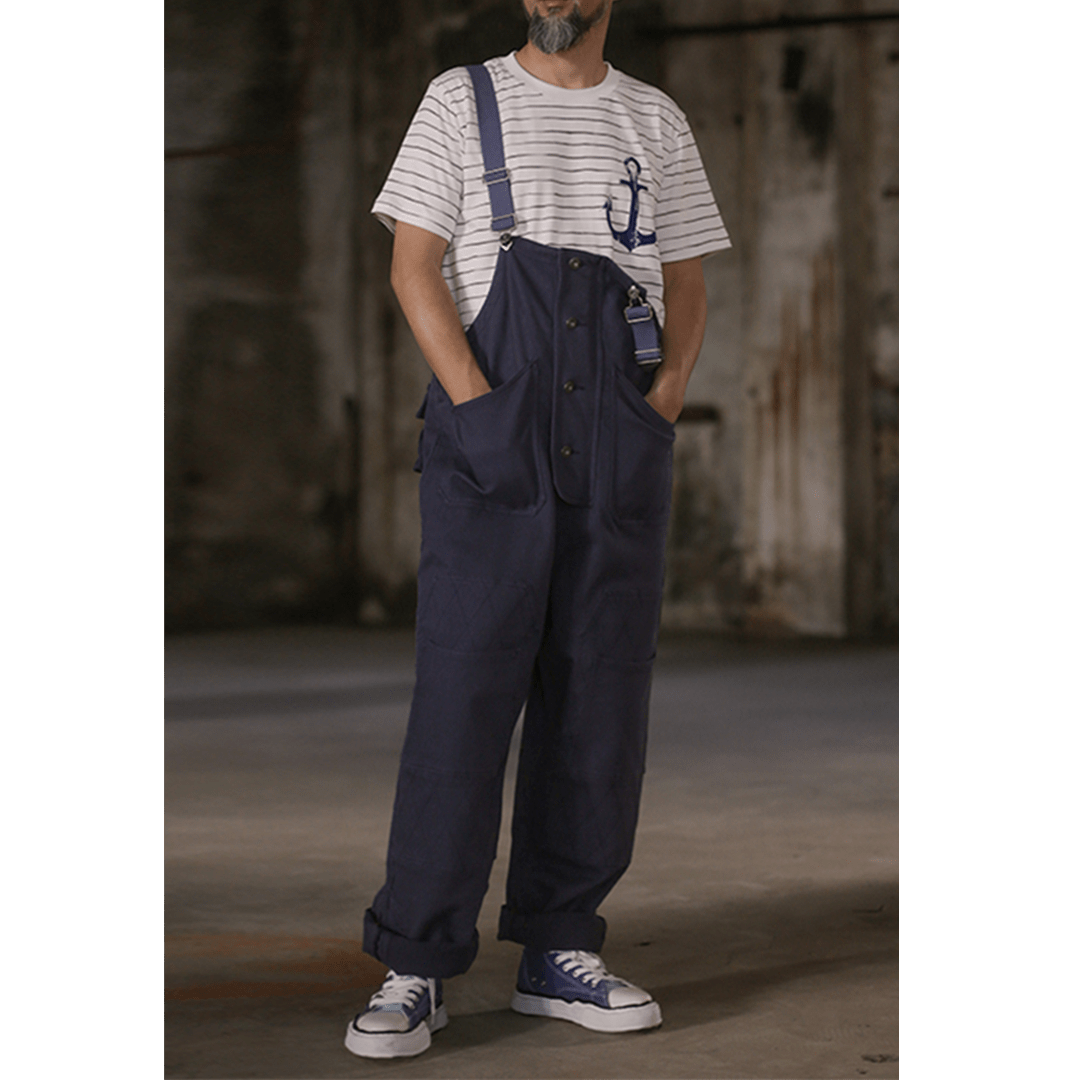 MULTI - SHELL - COMBO 1930’S U.S.N DECK OVERALLS (OM0012) - Nttitudoo MFG