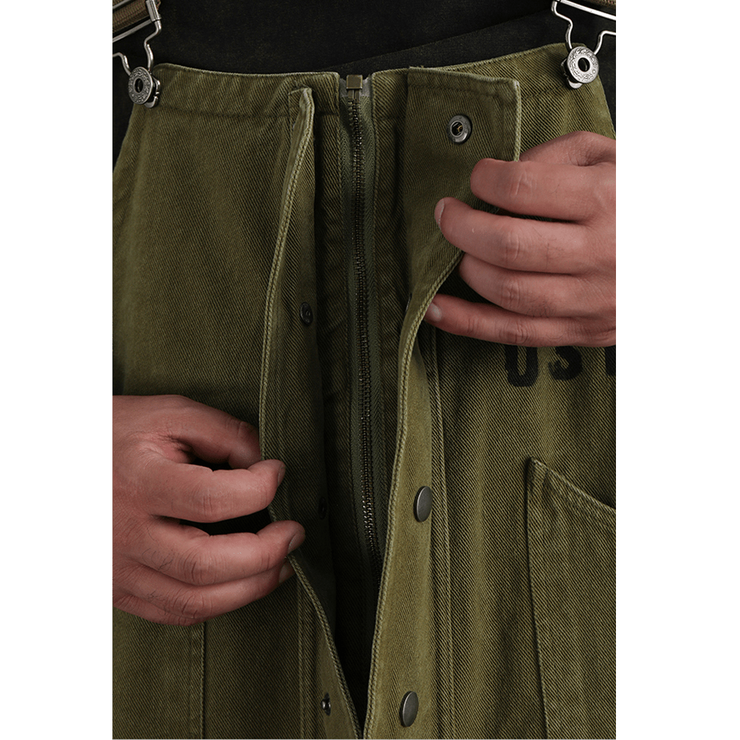 MULTI - SHELL - COMBO 1930’S U.S.N DECK OVERALLS (OM0012) - Nttitudoo MFG