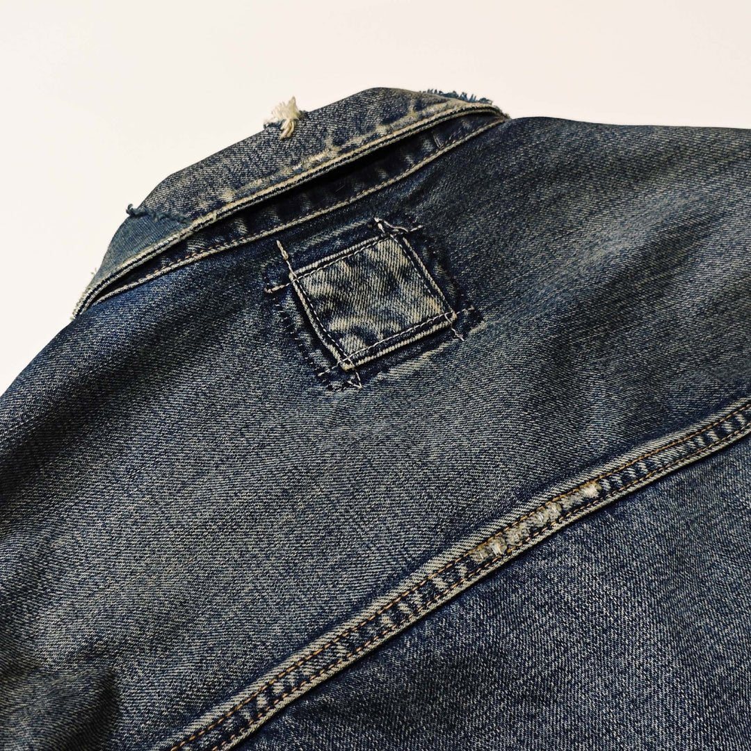 OSAKA INDIGO PATCHWORK DENIM JACKET (DR0062) - Nttitudoo MFG