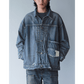 OSAKA INDIGO PATCHWORK DENIM JACKET (DR0062) - Nttitudoo MFG