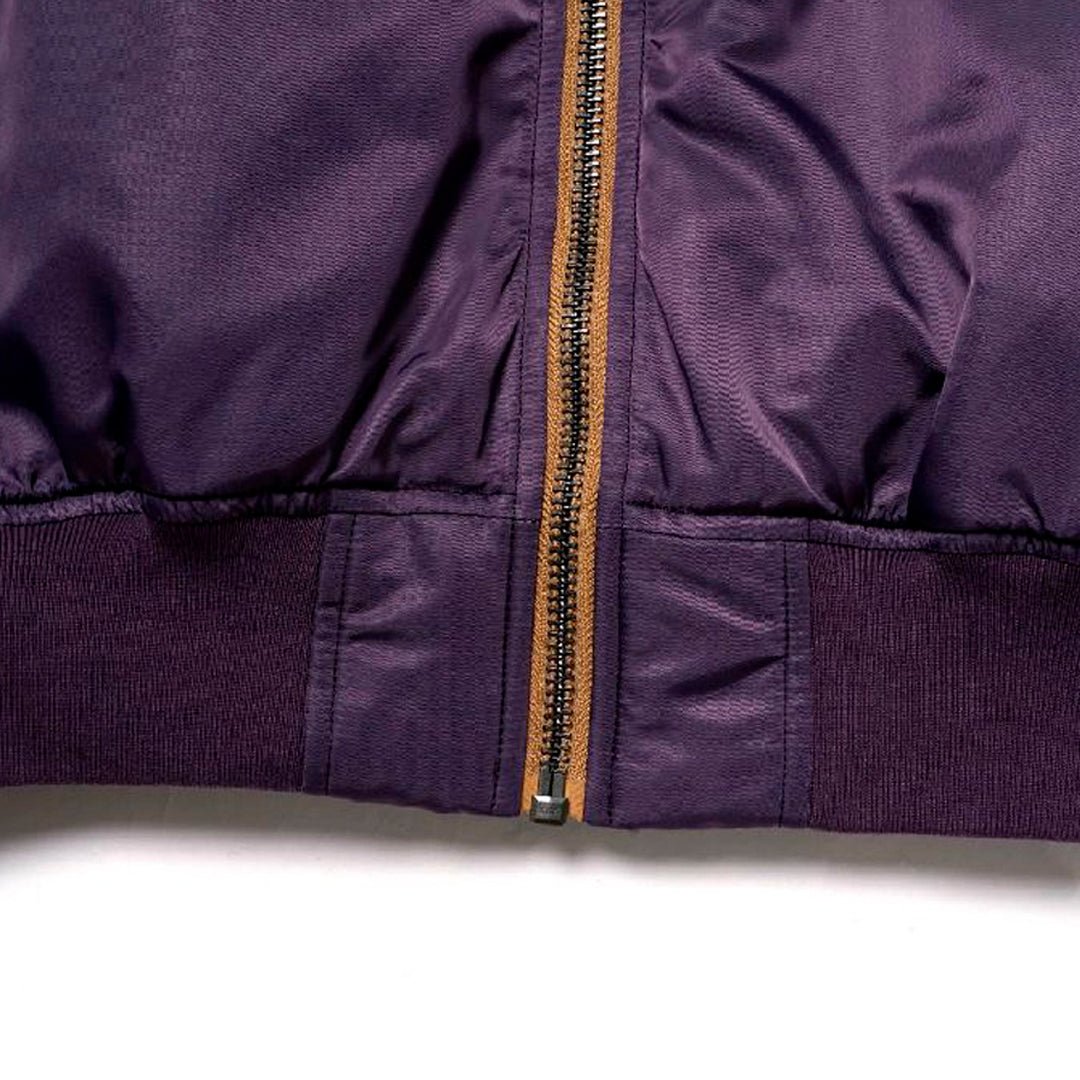 OSAKA PURPLE MA - 1 BOMBER JACKET (DR0140) - Nttitudoo MFG